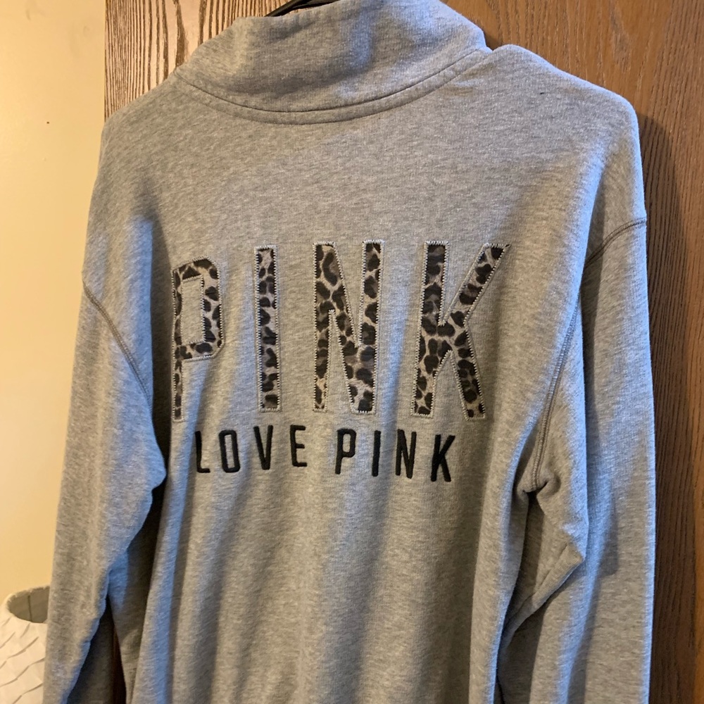 RARE VS PINK HALF ZIP